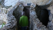 PICTURES/Rock City - Lookout Mountain, GA/t_Sharon Entering Rainbow Hall.JPG